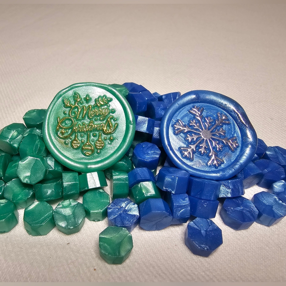 Handmade Holiday Wax Seals 20pcs